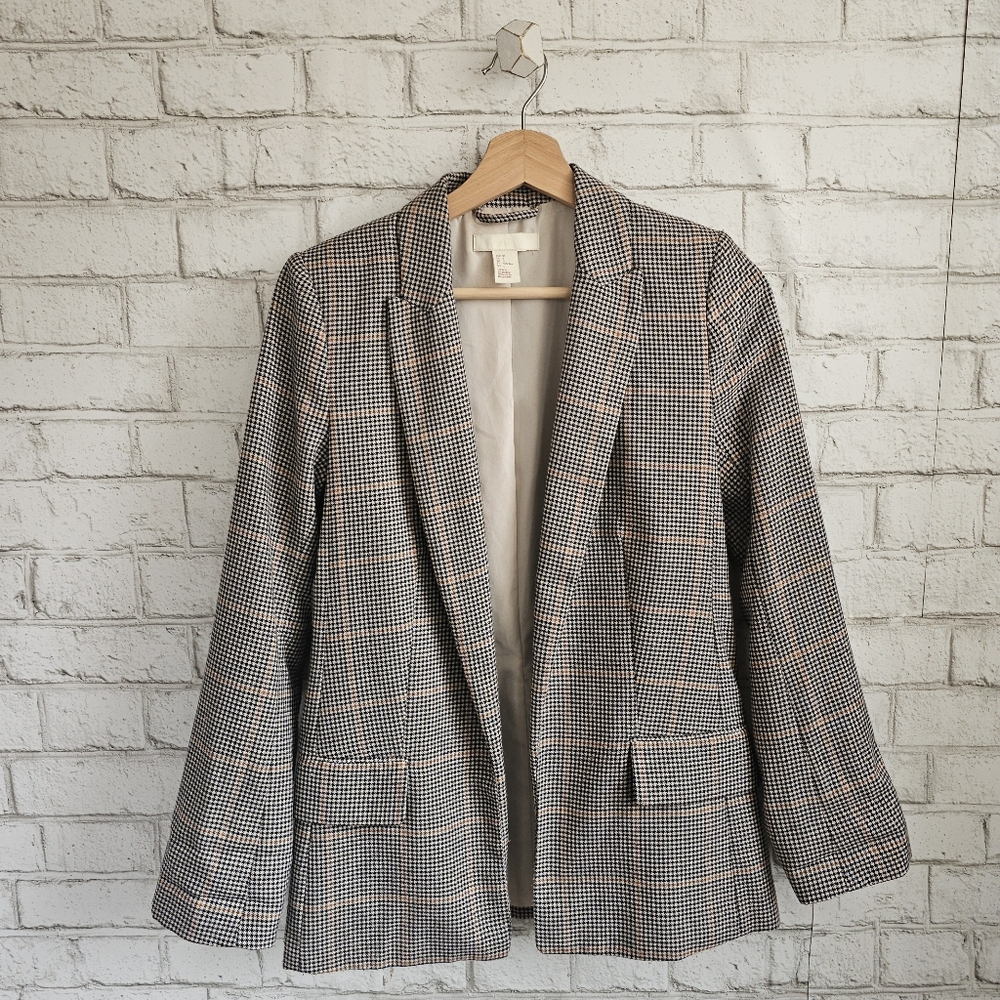 H&M Houndstooth Blazer, 0